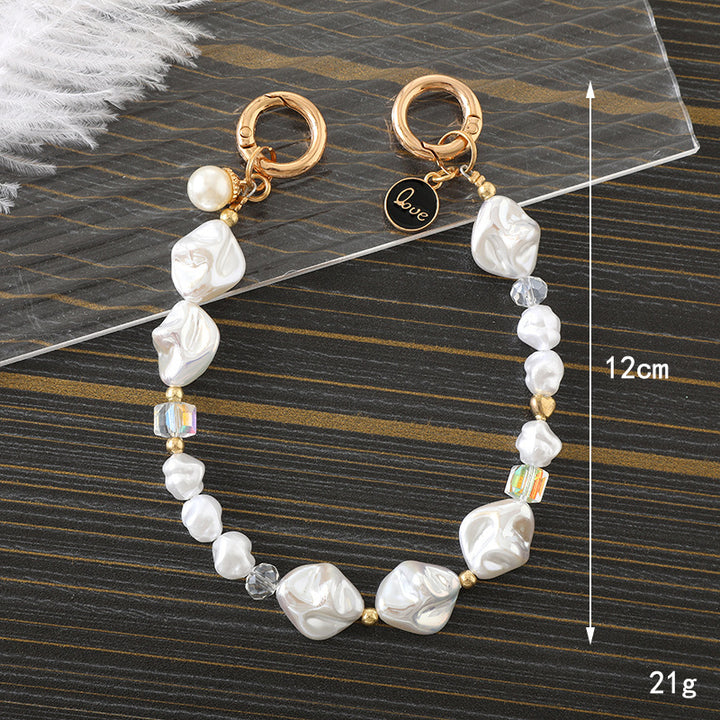 Chic Beaded Charm Keychain Kalsten