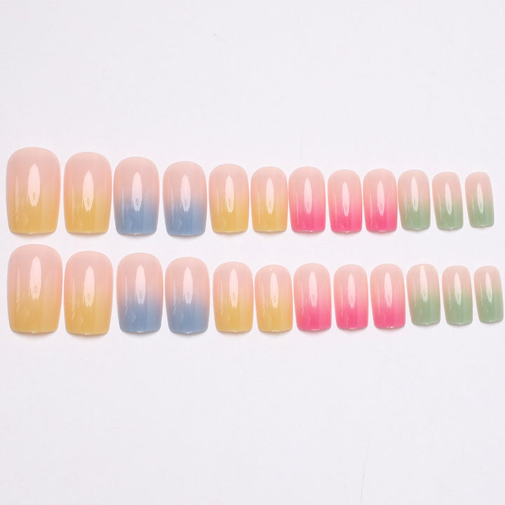 Ombre Gradient Press-On Nails Kalsten