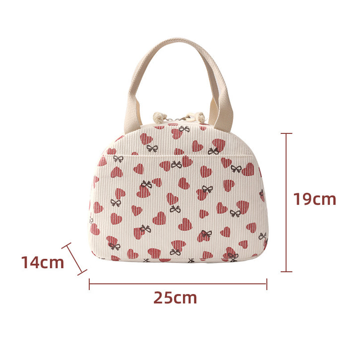 Insulated Floral Print Lunch Bag Kalsten