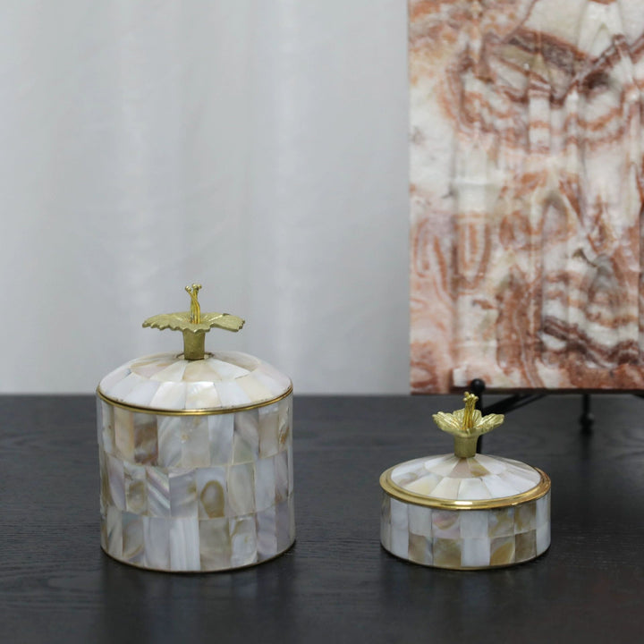 Decorative Brass Keepsake Box