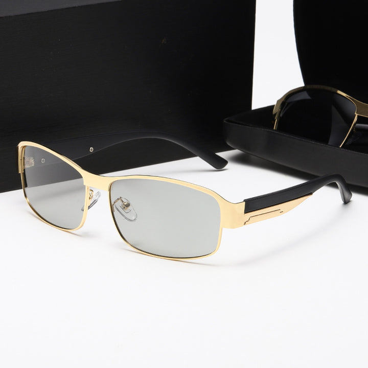 Ladies sporty sunglasses with robust metal frame and polarized lenses Kalsten