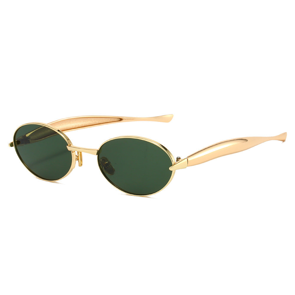 Elegant Oval Frame Sunglasses Kalsten
