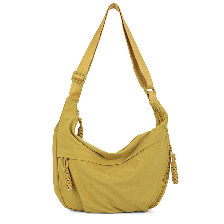 Casual shoulder bag with multifunctional zip pockets Kalsten