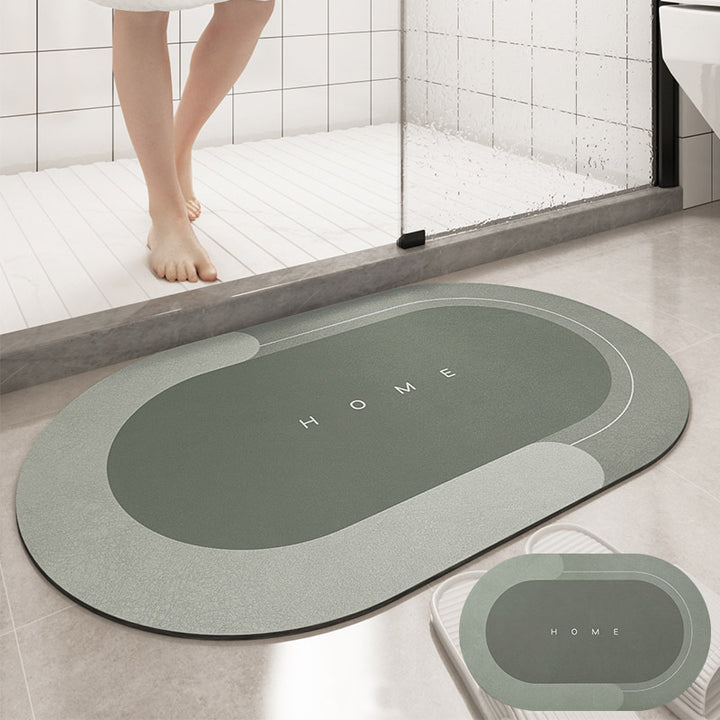 Elegant Soft Textured Area Bath Mat