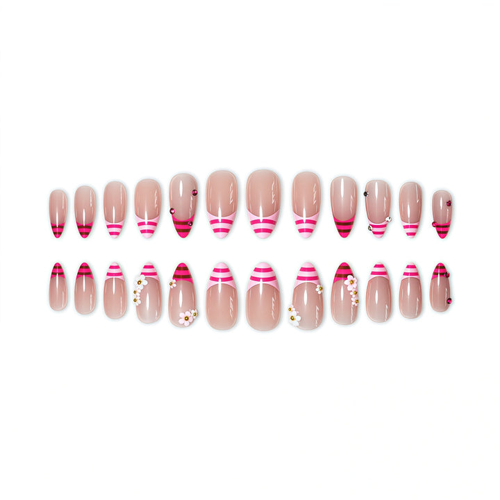 Elegant Floral Nail Art Kalsten