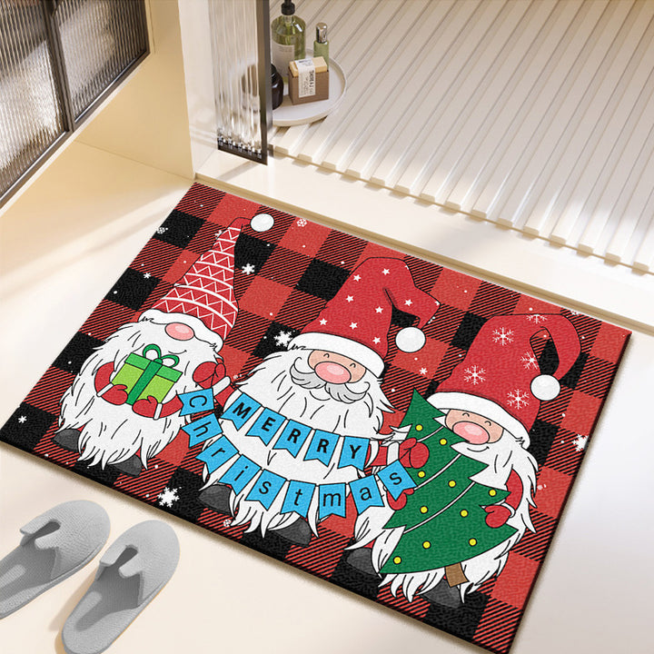 Holiday-Themed Decorative Area Mat Kalsten