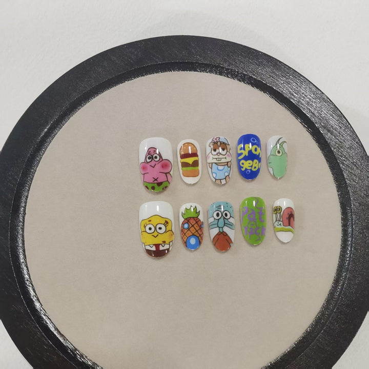 Fun Character Nail Art Set Kalsten