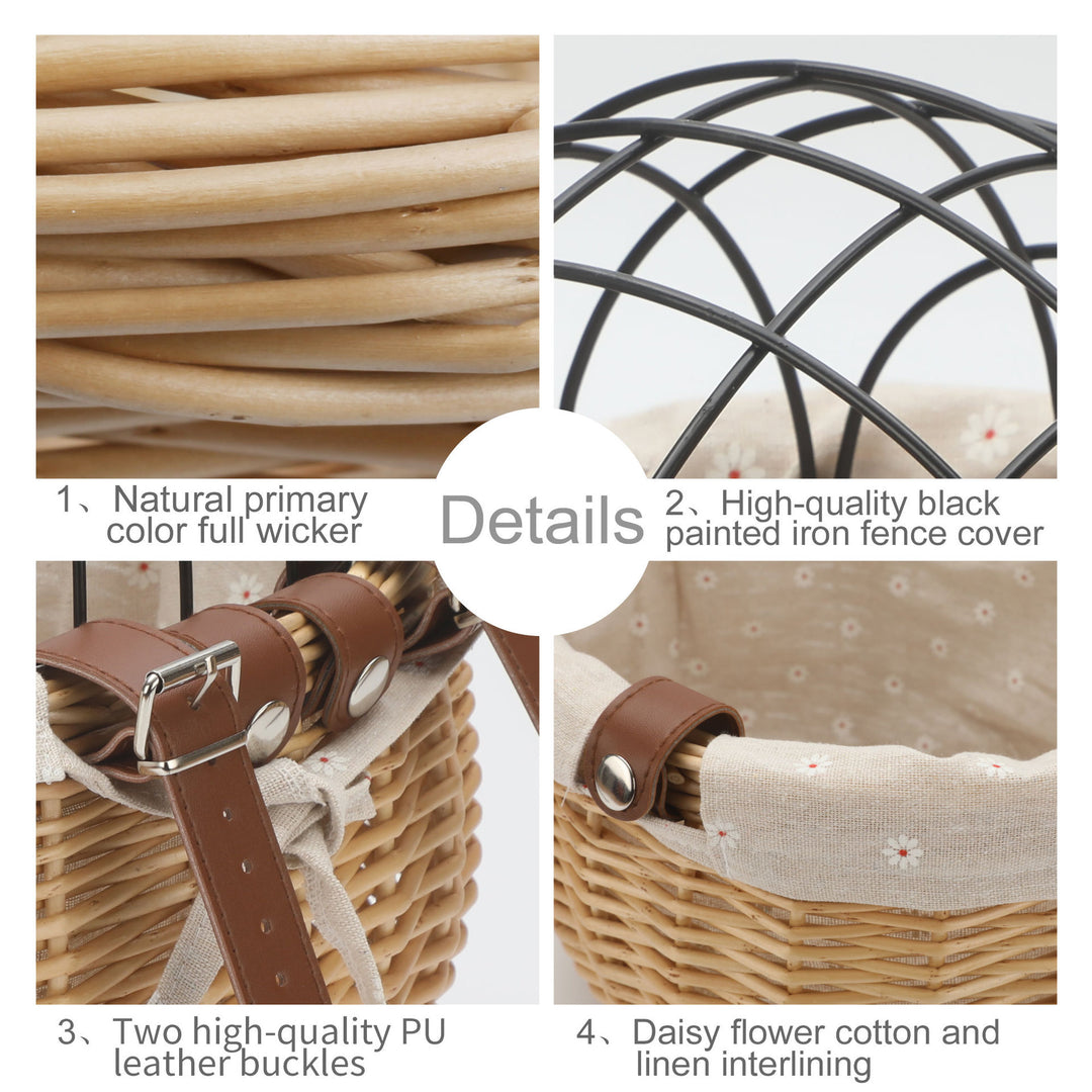Woven Pet Carrier Basket Kalsten