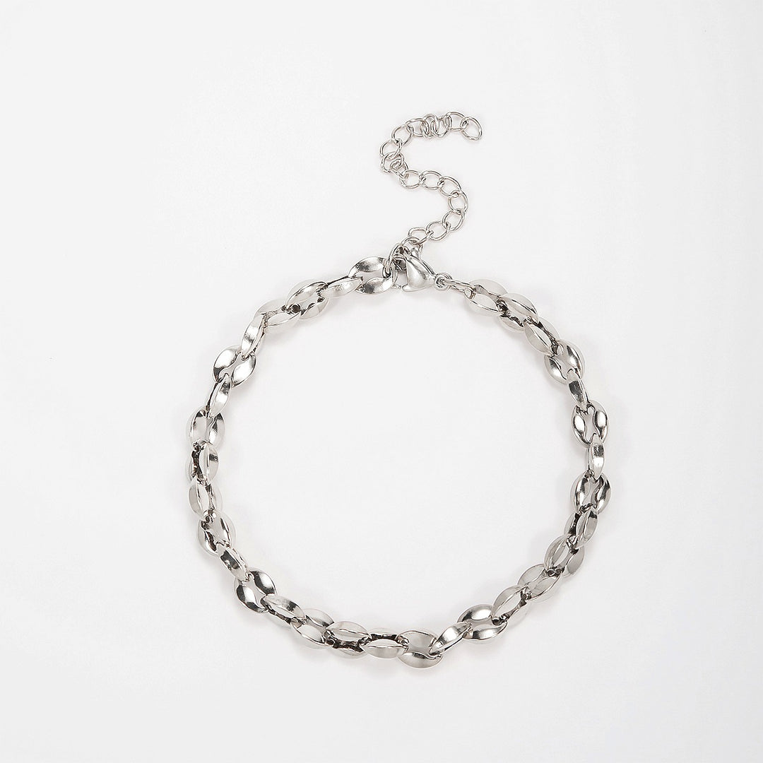 Contemporary Oval Link Chain Necklace Kalsten