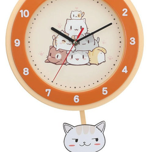 Wall clock with colorful animal design Kalsten