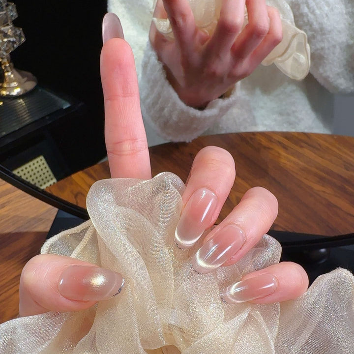 Glossy Ombre Press-On Nails Kalsten