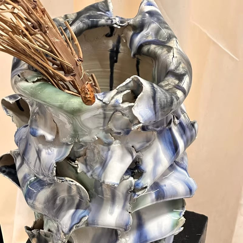 Sculptural Decorative Vase