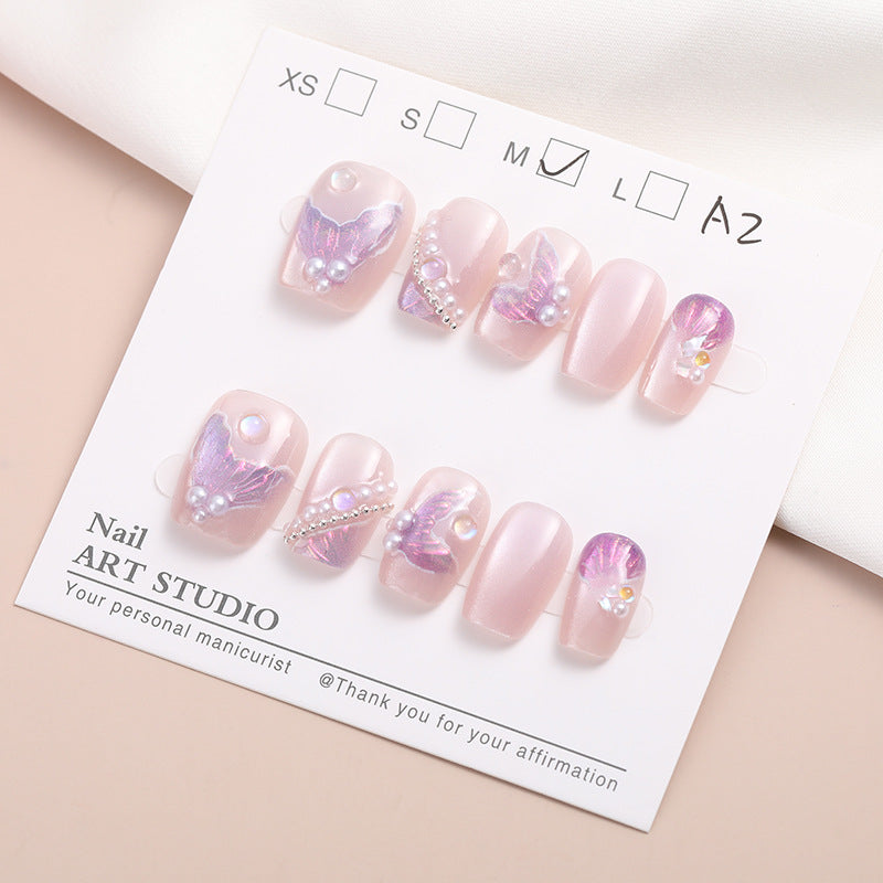 Artistic Press-On Nail Set Kalsten