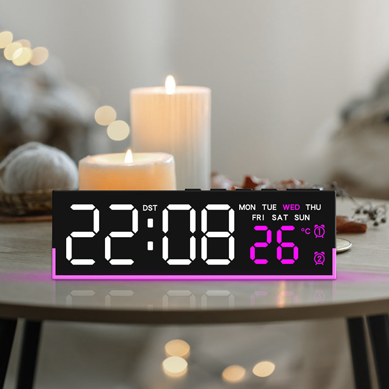 Digital Multifuntional LED Alarm Clock with Temperature and Weekday Display Kalsten