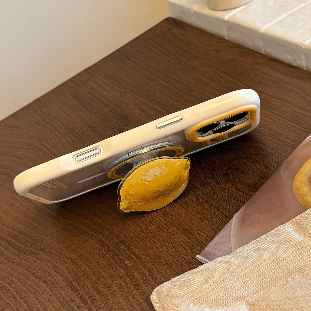 Lemon-shaped coaster Kalsten