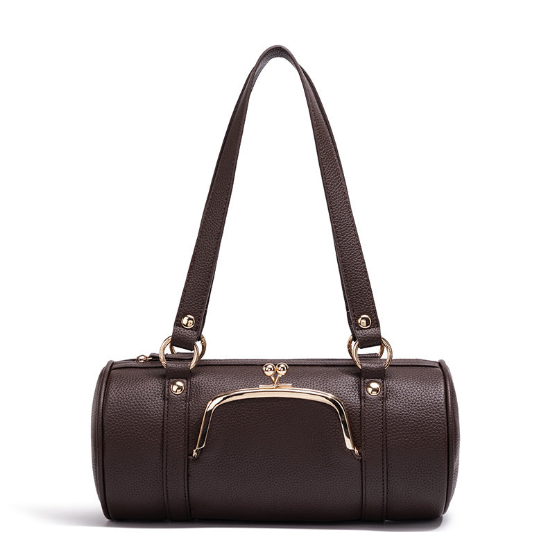 Fashionable Leather Handbag Kalsten