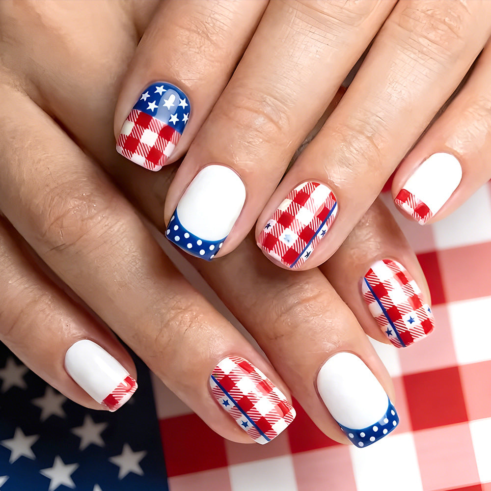 Patriotic Themed Nail Art Set Kalsten