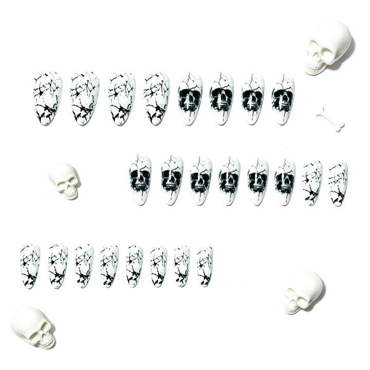 Artistic Skull Design Nail Wraps Kalsten
