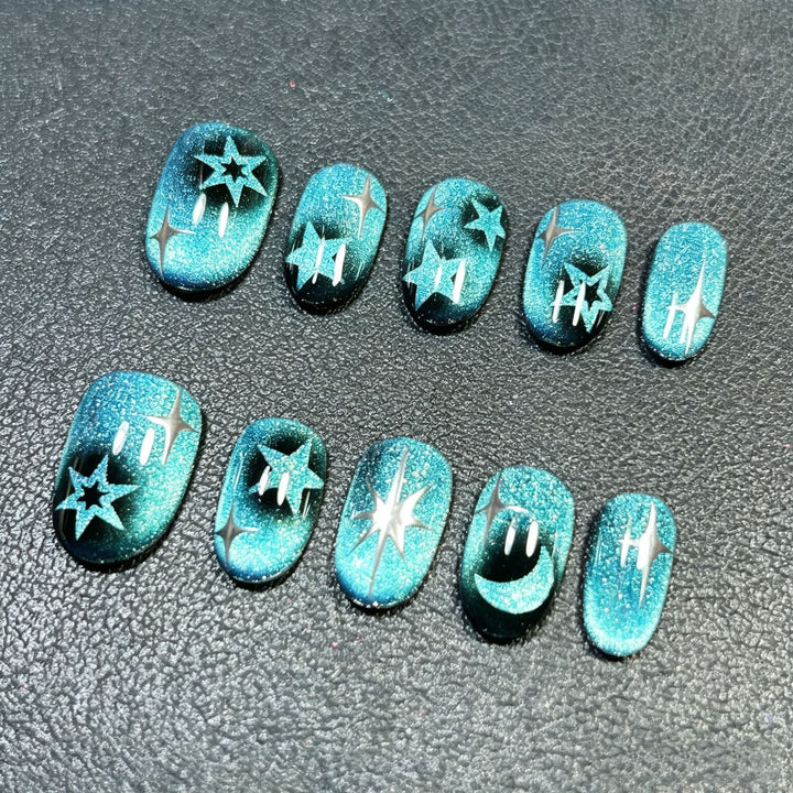 Artistic Ombre Glitter Nail Art Set Kalsten
