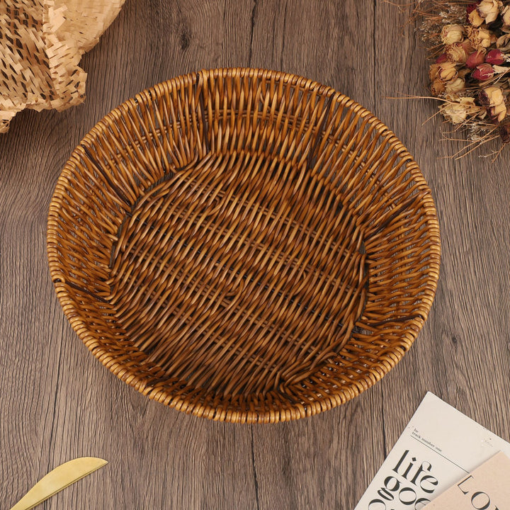 Decorative Wicker Storage Bowl Kalsten