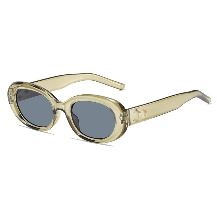Fashionable Oval Frame Sunglasses Kalsten