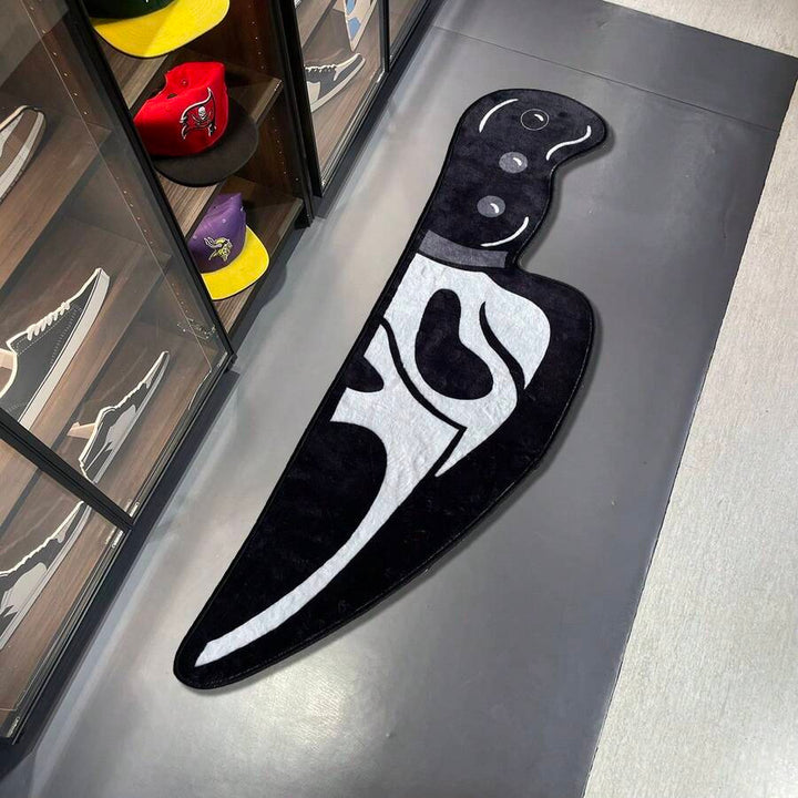 Knife-Shaped Decorative Area Rug