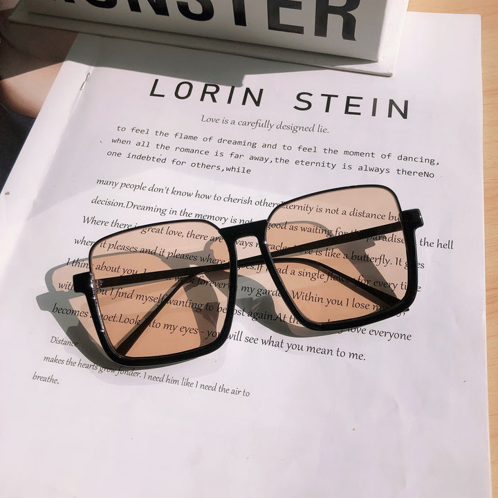 Oversized Geometric Frame Sunglasses Kalsten