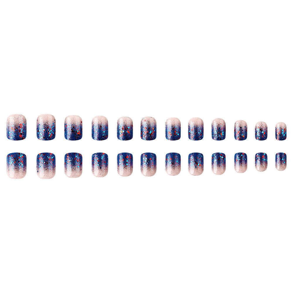 Glitter Gradient Press-On Nail Set Kalsten