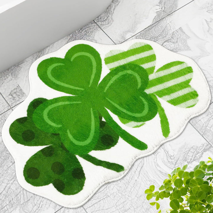 St. Patrick's Day Themed Plush Bath Mat