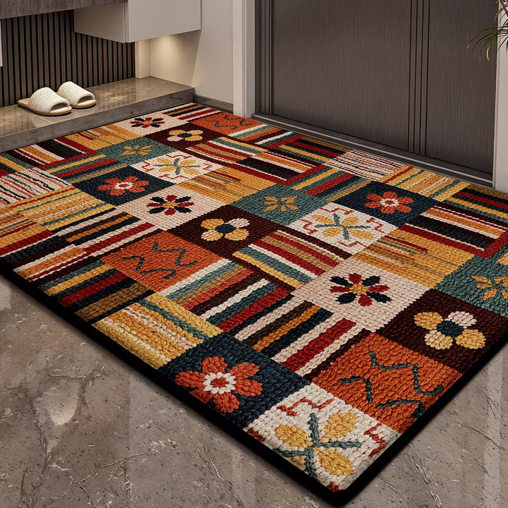 Bohemian Geometric Area Rug Kalsten