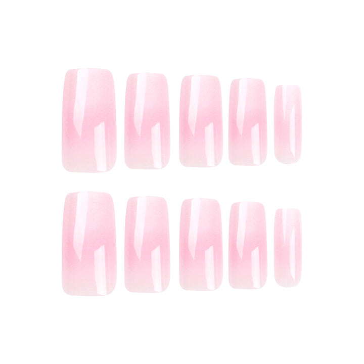 Artful nail extensions with elegant ombre finish Kalsten