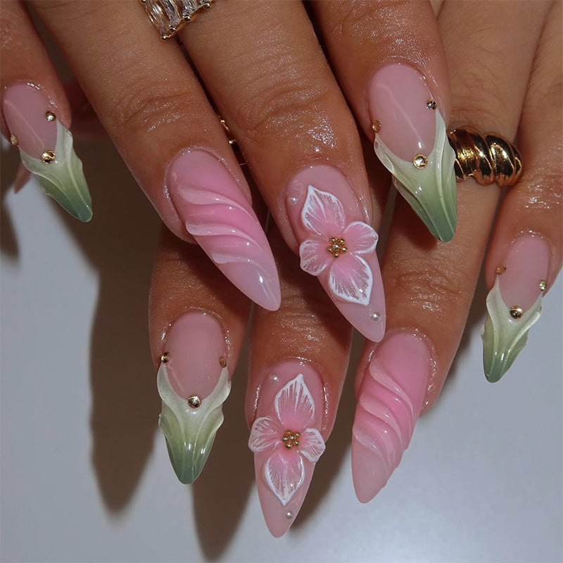Floral Art Press-On Nails 1790738766