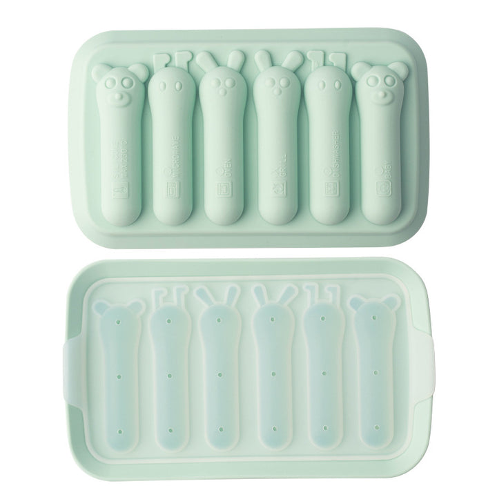 Silicone ice cube mold with animal motifs Kalsten