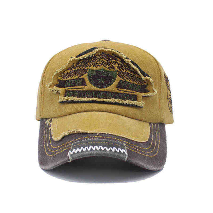 Men's Distressed Denim Cap Kalsten
