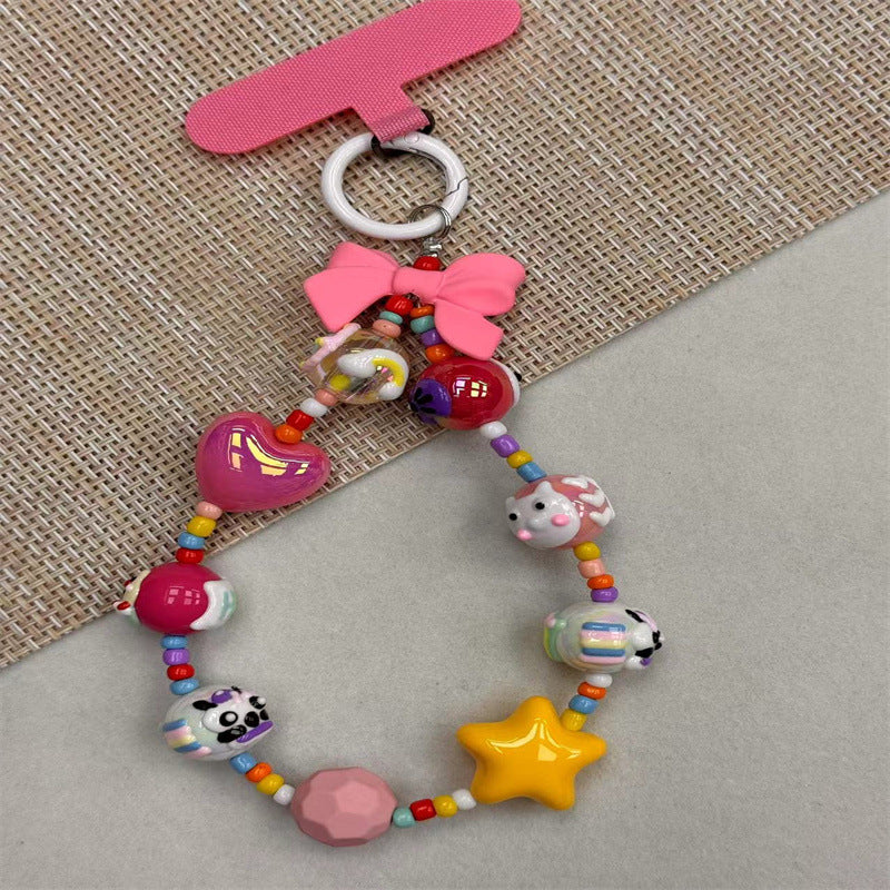 Colorful Beaded Charm Keychain Kalsten 1790135618