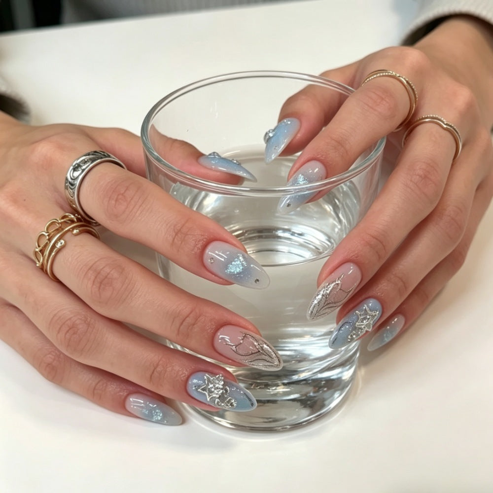 Artistic Press-On Nail Art Set Kalsten