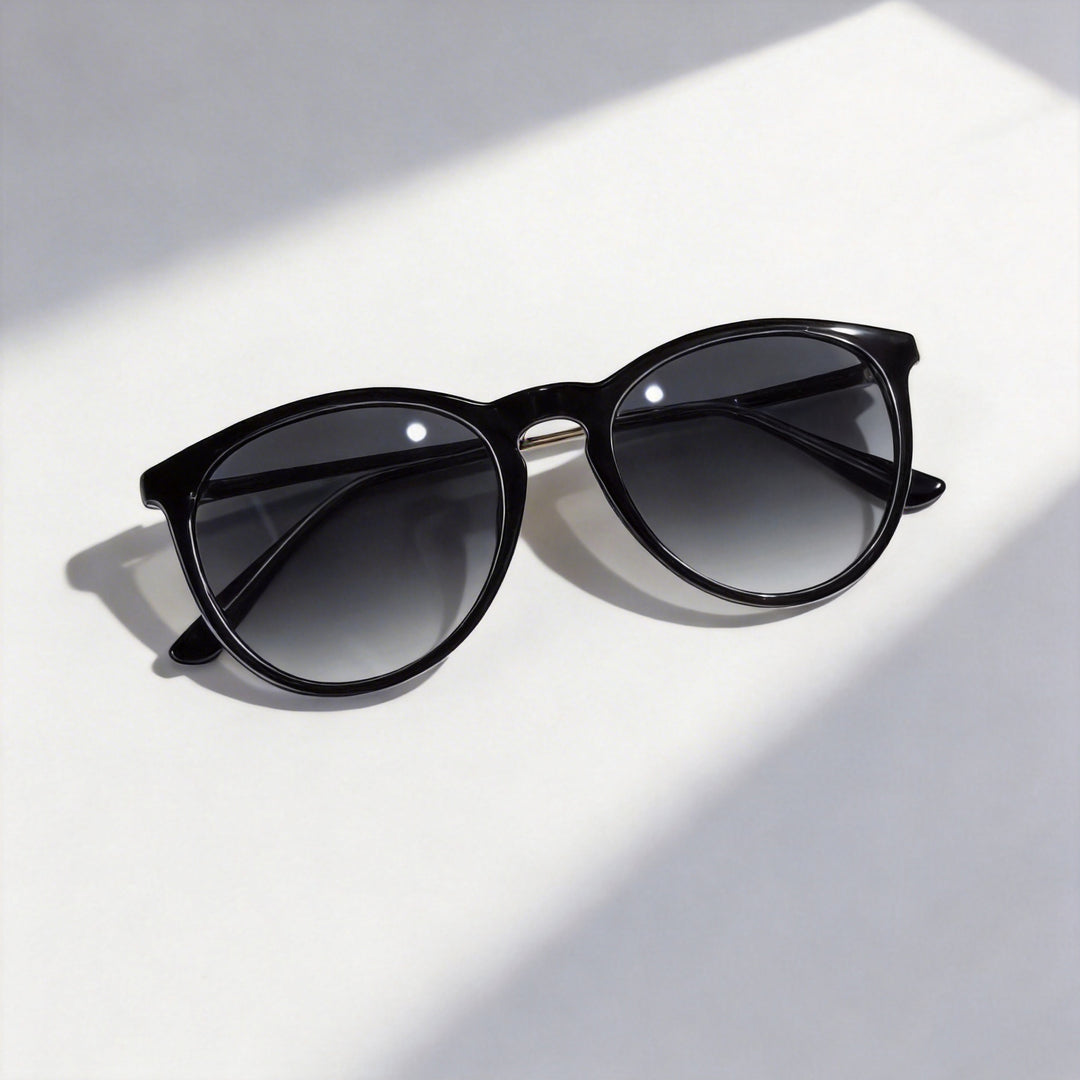 Women's fashionable cat-eye sunglasses with high-quality plastic frame and polarized lenses Kalsten