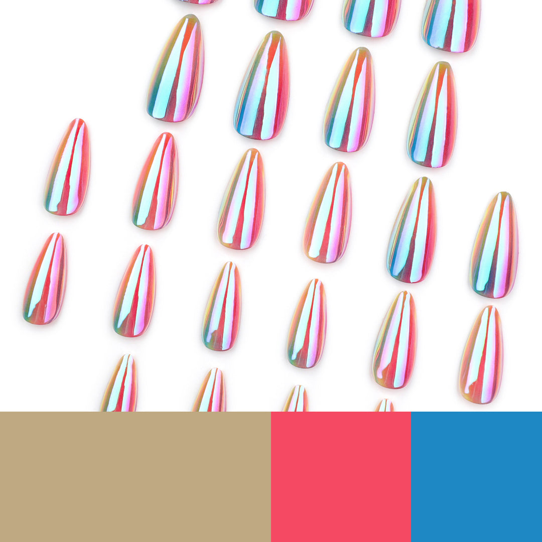 Color-changing Stiletto nails Kalsten
