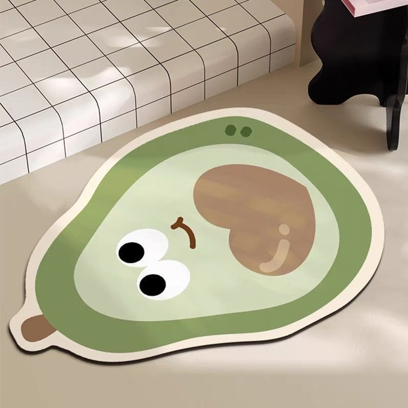 Fun Fruit-Shaped Bath Mat Kalsten
