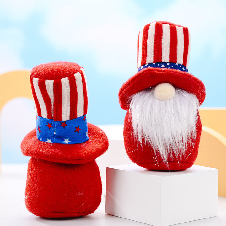 Decorative Patriotic Gnome Figurine Kalsten