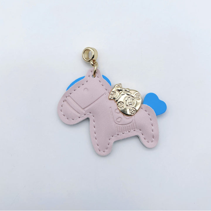 Animal-Shaped Leather Keychain Kalsten