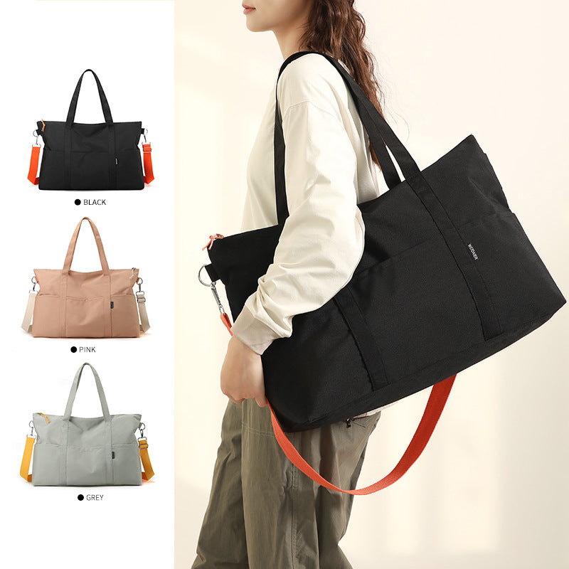 Multi-Pocket Casual Tote Bag Kalsten