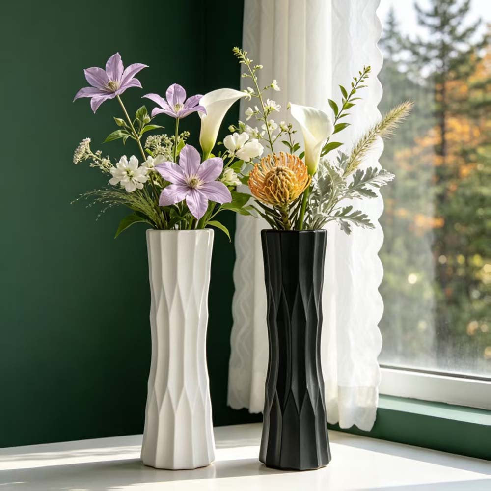 Modern Textured Ceramic Vase Kalsten