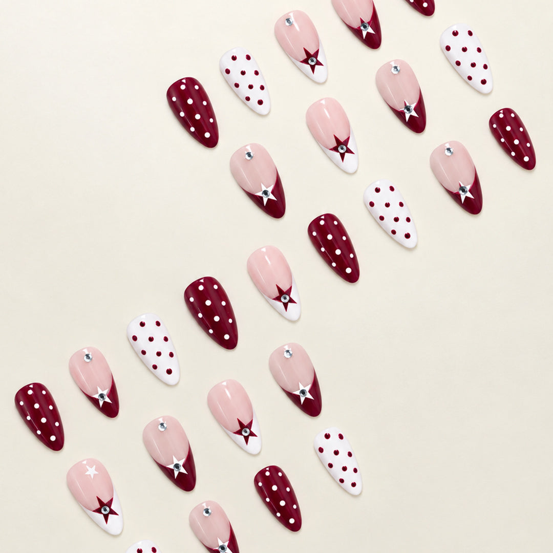 Decorative Press-On Nail Art Set