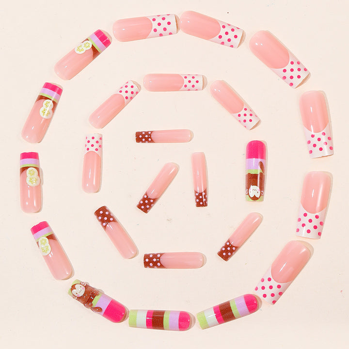 Playful 3D Fruit-Themed Nail Art Extensions Kalsten