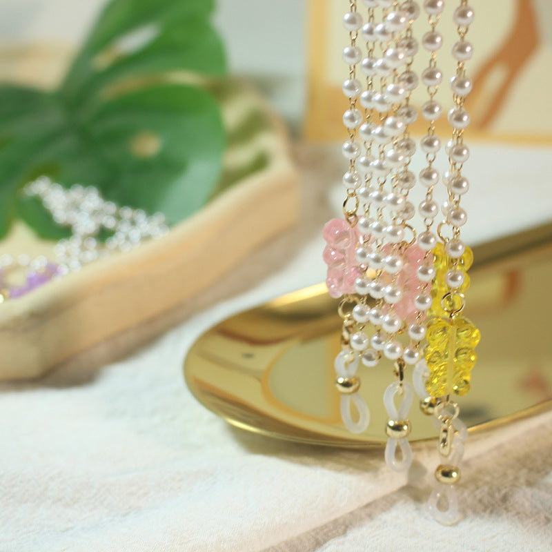 Elegant pearl glasses chain Kalsten