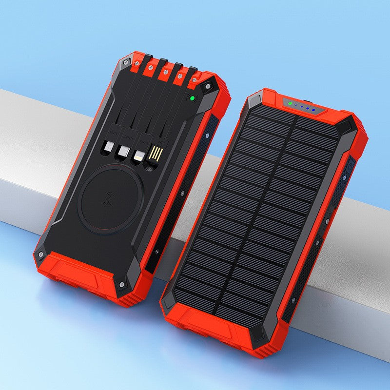 Solar Powerbank with Flashlight By Kalsten