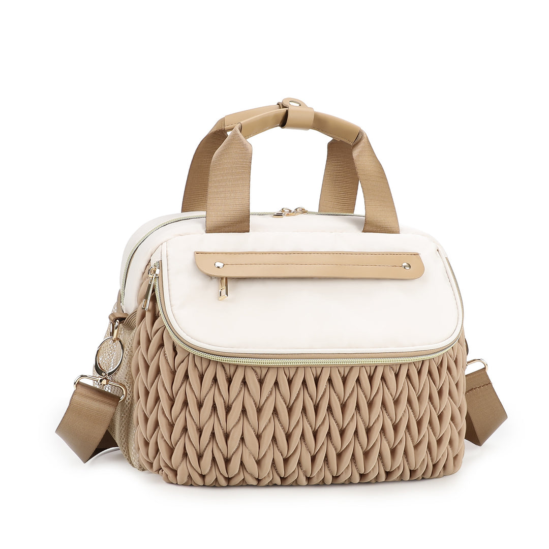 Modular handbag with braided design Kalsten