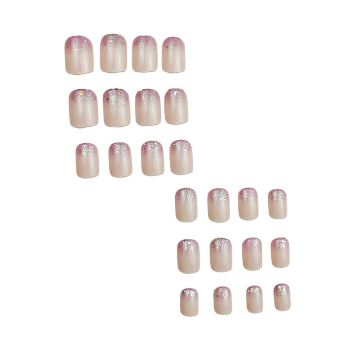 Elegant Glitter Ombre Nail Art Enhancements Kalsten