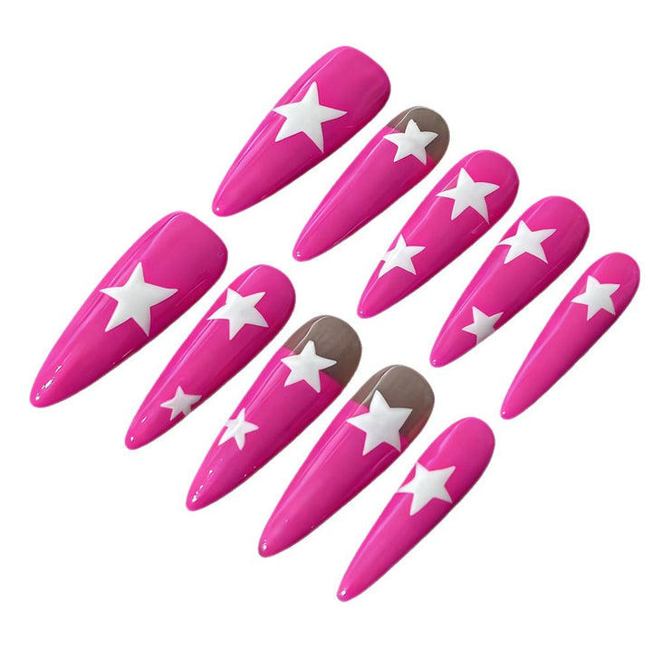 Artful Nail Extensions with Elegant Tips Kalsten